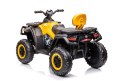 LEAN CARS Quad Na Akumulator S615 Żółty 24V