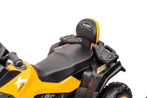 LEAN CARS Quad Na Akumulator S615 Żółty 24V LEAN CARS Quad Na Akumulator S615 Żółty 24V