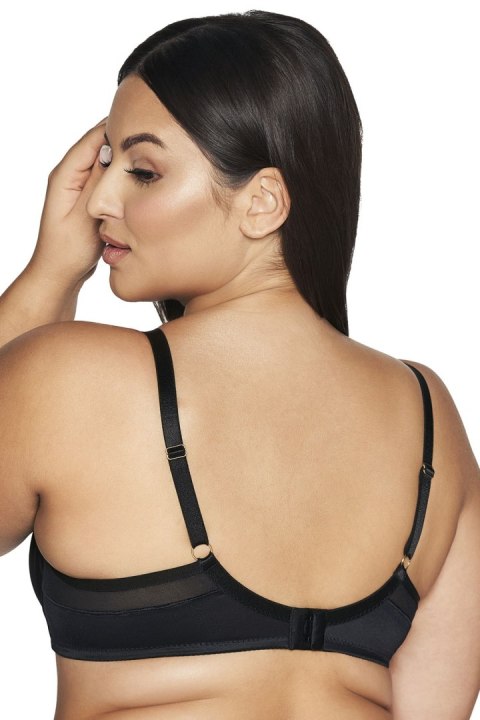 Biustonosz Soft Biustonosz Semi-Soft Model 2114 Black - Ava Biustonosz Soft Biustonosz Semi-Soft Model 2114 Black - Ava