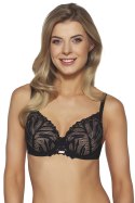 Biustonosz push up Biustonosz Push-up Model 2104 Black - Ava