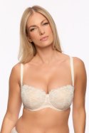 Biustonosz push up Biustonosz Usztywniany Model Esme 1281 Ecru/Beige - Gaia