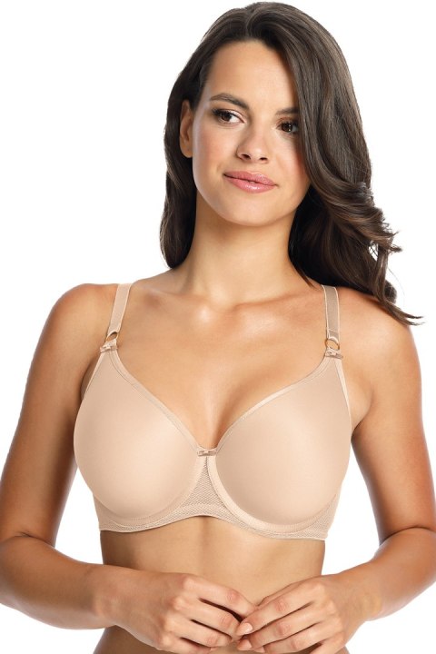 Biustonosz push up Biustonosz Usztywniany Model Moulded 1082 Beige - Gaia Biustonosz push up Biustonosz Usztywniany Model Moulded 1082 Beige - Gaia