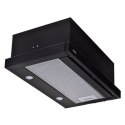 AKPO Okap teleskopowy AKPO WK-7 LIGHT ECO 50 CZARNY (podszafkowy)