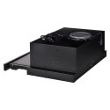 AKPO Okap teleskopowy AKPO WK-7 LIGHT ECO 50 CZARNY (podszafkowy)