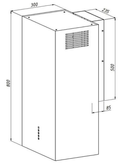 AKPO Okap AKPO WK-4 CUBERA WL ZŁOTY T520 M3 / SREBRNY FILTR ALUMINIOWY AKPO Okap AKPO WK-4 CUBERA WL ZŁOTY T520 M3 / SREBRNY FILTR ALUMINIOWY