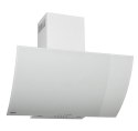 AKPO Okap kominowy AKPO WK-4 Clarus 60 Biały (600mm; front gięte białe szkło)