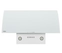 AKPO Okap kominowy AKPO WK-4 Clarus 60 Biały (600mm; front gięte białe szkło)