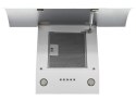AKPO Okap kominowy AKPO WK-4 Clarus 60 Biały (600mm; front gięte białe szkło)