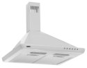 AKPO Okap kominowy AKPO WK-5 ELEGANT TURBO 60 BIAŁY (600mm; kolor biały)