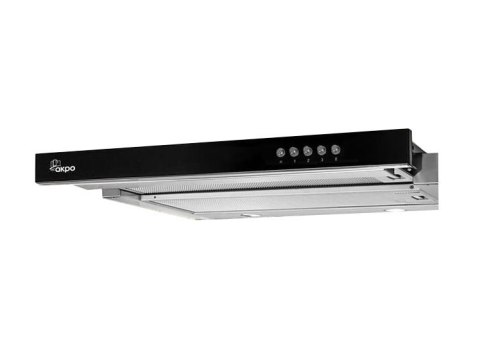 AKPO Okap podszafkowy teleskopowy AKPO WK-7 LIGHT GLASS 50 INOX CZARNY (500mm; kolor inox, front czarne szkło) AKPO Okap podszafkowy teleskopowy AKPO WK-7 LIGHT GLASS 50 INOX CZARNY (500mm; kolor inox, front czarne szkło)