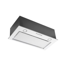 CIARKO Okap podszafkowy do zabudowy CIARKO SL-BOX Glass 60 Biały (600 mm, białe szkło)