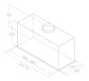Elica Okap podszafkowy do zabudowy ELICA LANE BL/A/72 PRF0165834 (WYPRZEDAŻ)