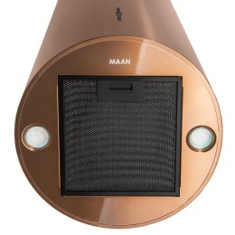MAAN Okap przyścienny tuba MAAN Elba2 W 731 miedź połysk