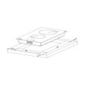 AKPO Płyta ceramiczna AKPO PKA 30 601 czarna
