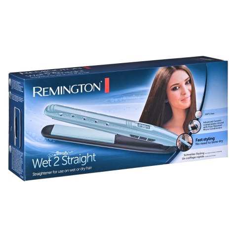 REMINGTON Prostownica REMINGTON Wet2Straight S7300 (kolor błękitny) REMINGTON Prostownica REMINGTON Wet2Straight S7300 (kolor błękitny)