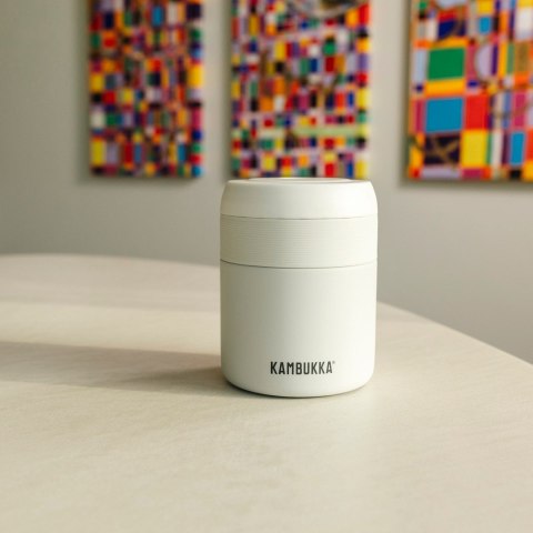 Kambukka Kambukka termos obiadowy Bora 600ml Chalk White Kambukka Kambukka termos obiadowy Bora 600ml Chalk White