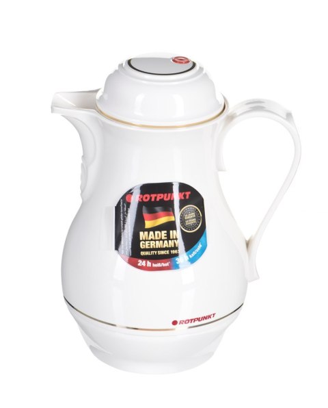 ROTPUNKT ROTPUNKT DZBANEK TERMOS, 0,5 L, IVORY (ECRU) 530IV ROTPUNKT ROTPUNKT DZBANEK TERMOS, 0,5 L, IVORY (ECRU) 530IV
