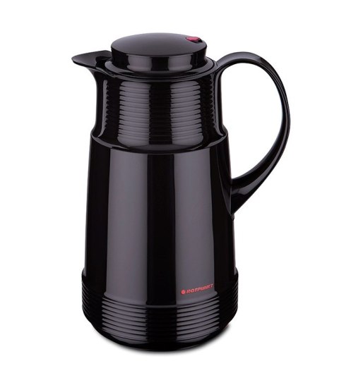 ROTPUNKT ROTPUNKT THERMOS JUG, 1.0 L, RISTRETTO (BLACK) 320 RI ROTPUNKT ROTPUNKT THERMOS JUG, 1.0 L, RISTRETTO (BLACK) 320 RI