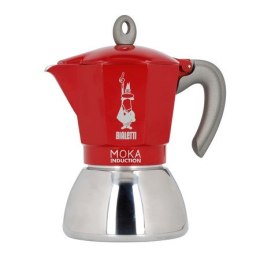 BIALETTI Bialetti kawiarka New Moka Induction 6tz czerwona