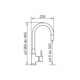 Maidsinks Czarny zestaw zlewozmywak z baterią giętką - zlew MAIDSINKS BALI (62x44) 1B1D czarny + bateria Flessi Black Edition czarna