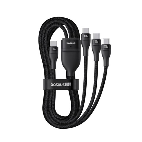 Baseus Kabel Baseus Flash Series 3 100W 1,5m (czarny) Baseus Kabel Baseus Flash Series 3 100W 1,5m (czarny)