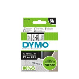 DYMO Taśma Dymo D1- 12mm x 7m czarny/biały