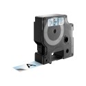 DYMO Taśma Dymo D1- 19mm x 7m czarny/przeźroczysty