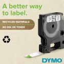 DYMO Taśma Dymo D1 - 6mm x 7m czarny/przezroczysty