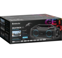 Defender DEFENDER GŁOŚNIK BEATBOX 50 BLUETOOTH 50W BT/RGB/TF/TYPEC/IPX5/PWB 65950