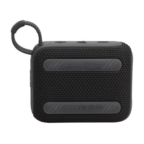 JBL JBL GO 4 BLK głośnik przenośny Bluetooth czarny JBL JBL GO 4 BLK głośnik przenośny Bluetooth czarny