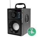 Media tech MEDIA-TECH GŁOŚNIK BEZPRZEWODOWY BOOMBOX SILVER 15W MRS MT3179