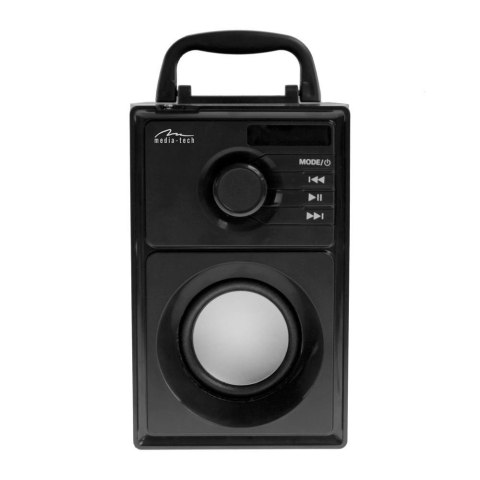 Media tech MEDIA-TECH GŁOŚNIK BEZPRZEWODOWY BOOMBOX SILVER 15W MRS MT3179 Media tech MEDIA-TECH GŁOŚNIK BEZPRZEWODOWY BOOMBOX SILVER 15W MRS MT3179