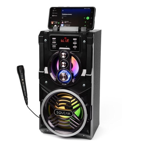 SQUEAK SQUEAK BEATBOXER BLUETOOTH 5.1 SPEAKER - GŁOŚNIK BLUETOOTH Z KARAOKE, RADIO FM, MICROSD, AUX I USB SQ1000 SQUEAK SQUEAK BEATBOXER BLUETOOTH 5.1 SPEAKER - GŁOŚNIK BLUETOOTH Z KARAOKE, RADIO FM, MICROSD, AUX I USB SQ1000