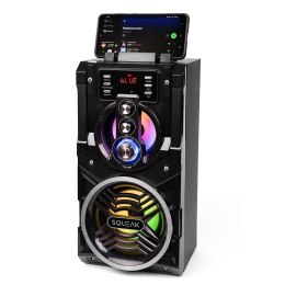 SQUEAK SQUEAK BEATBOXER BLUETOOTH 5.1 SPEAKER - GŁOŚNIK BLUETOOTH Z KARAOKE, RADIO FM, MICROSD, AUX I USB SQ1000