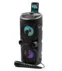 SQUEAK SQUEAK GŁOŚNIK KARAOKE HARMONY BLUETOOTH 5.0, RADIO FM, MICROSD, AUX, USB SQ1004