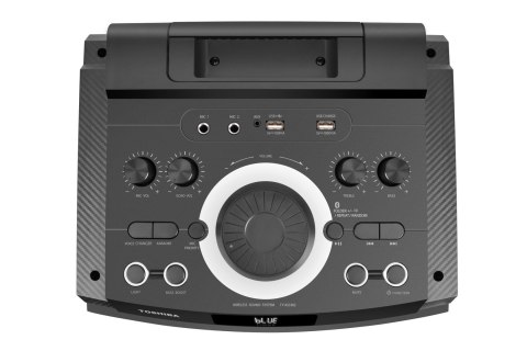Toshiba Głośnik z funkcją bluetooth oraz mikrofonem Toshiba TY-ASC402 Toshiba Głośnik z funkcją bluetooth oraz mikrofonem Toshiba TY-ASC402