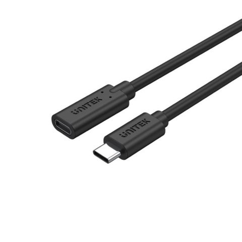 UNITEK UNITEK PRZEDŁUŻACZ USB-C 10GBPS, 4K60HZ, PD 100W, 1,5M, C14086BK-1.5M UNITEK UNITEK PRZEDŁUŻACZ USB-C 10GBPS, 4K60HZ, PD 100W, 1,5M, C14086BK-1.5M