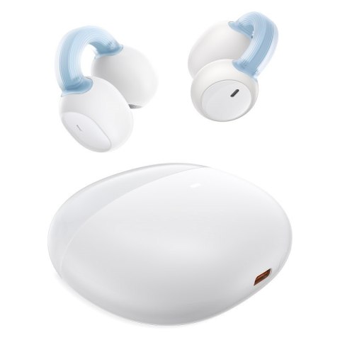 Baseus Słuchawki Baseus AirGo 1 Ring Open-Ear TWS (biały) Baseus Słuchawki Baseus AirGo 1 Ring Open-Ear TWS (biały)
