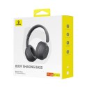 Baseus Słuchawki bezprzewodowe Baseus Bass 35 Max (szary)