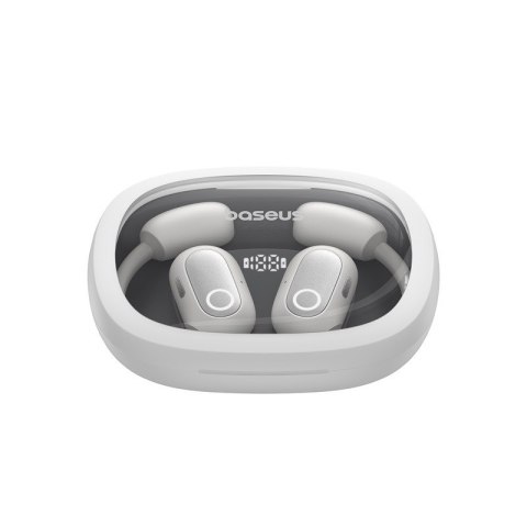 Baseus Słuchawki bezprzewodowe Baseus Eli Fit Open-Ear (biały) Baseus Słuchawki bezprzewodowe Baseus Eli Fit Open-Ear (biały)