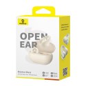 Baseus Słuchawki powietrzne Baseus Bass 15 Clip Open-Ear (biały)