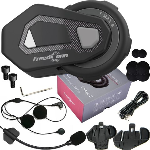 FreedConn Interkom motocyklowy FreedConn T-Max S V4 Pro Single FreedConn Interkom motocyklowy FreedConn T-Max S V4 Pro Single