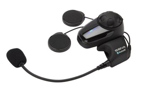 SENA Interkom Motocyklowy Sena SMH10-10 Bluetooth 3.0 900M z mikrofonem na pałąku, zestaw na 1 kask SENA Interkom Motocyklowy Sena SMH10-10 Bluetooth 3.0 900M z mikrofonem na pałąku, zestaw na 1 kask