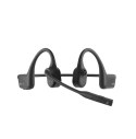 SHOKZ Słuchawki bezprzewodowe kostne Shokz OpenComm2 USB-C + adapter USB-C czarne