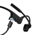 SHOKZ Słuchawki bezprzewodowe kostne Shokz OpenComm2 USB-C czarne