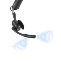 SHOKZ Słuchawki bezprzewodowe kostne Shokz OpenMeet mic-ANC USB-C + adapter USB-A czarne