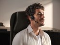 SHOKZ Słuchawki bezprzewodowe kostne Shokz OpenMeet mic-ANC USB-C + adapter USB-A czarne