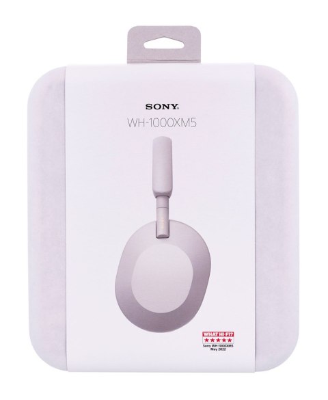 Sony Słuchawki Sony WH-1000XM5 nauszne bluetooth srebrne Sony Słuchawki Sony WH-1000XM5 nauszne bluetooth srebrne