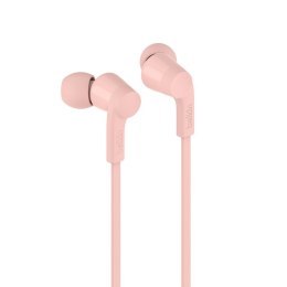 Belkin BELKIN SŁUCHAWKI PRZEWODOWE DOUSZNE USB-C, RÓŻOWE