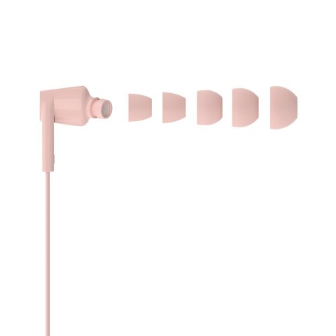 Belkin BELKIN SŁUCHAWKI PRZEWODOWE DOUSZNE USB-C, RÓŻOWE Belkin BELKIN SŁUCHAWKI PRZEWODOWE DOUSZNE USB-C, RÓŻOWE